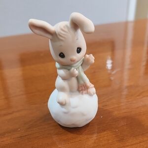 Precious Moments Bunny Snowball Figurine